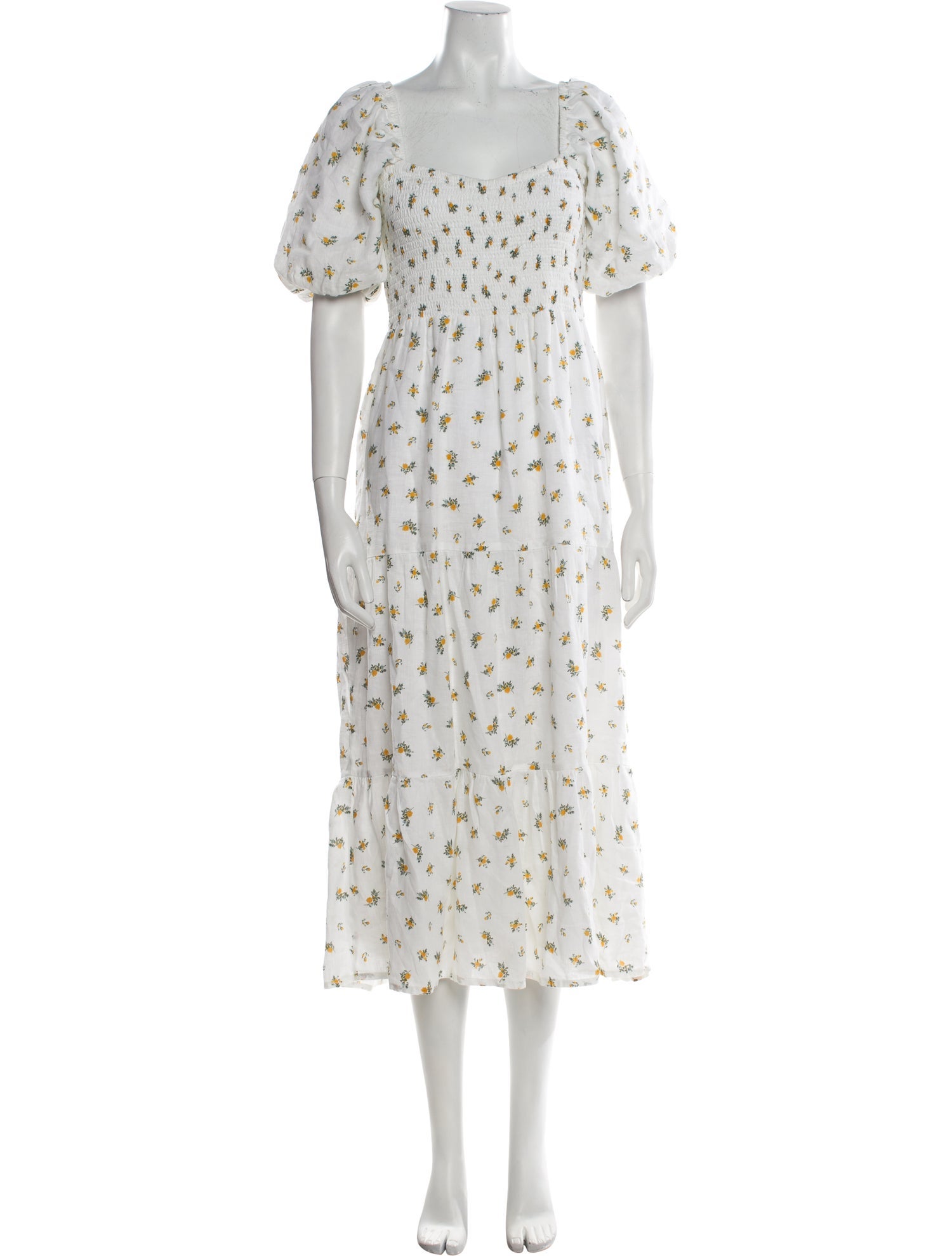 Faithfull The Brand Linen Long Dress