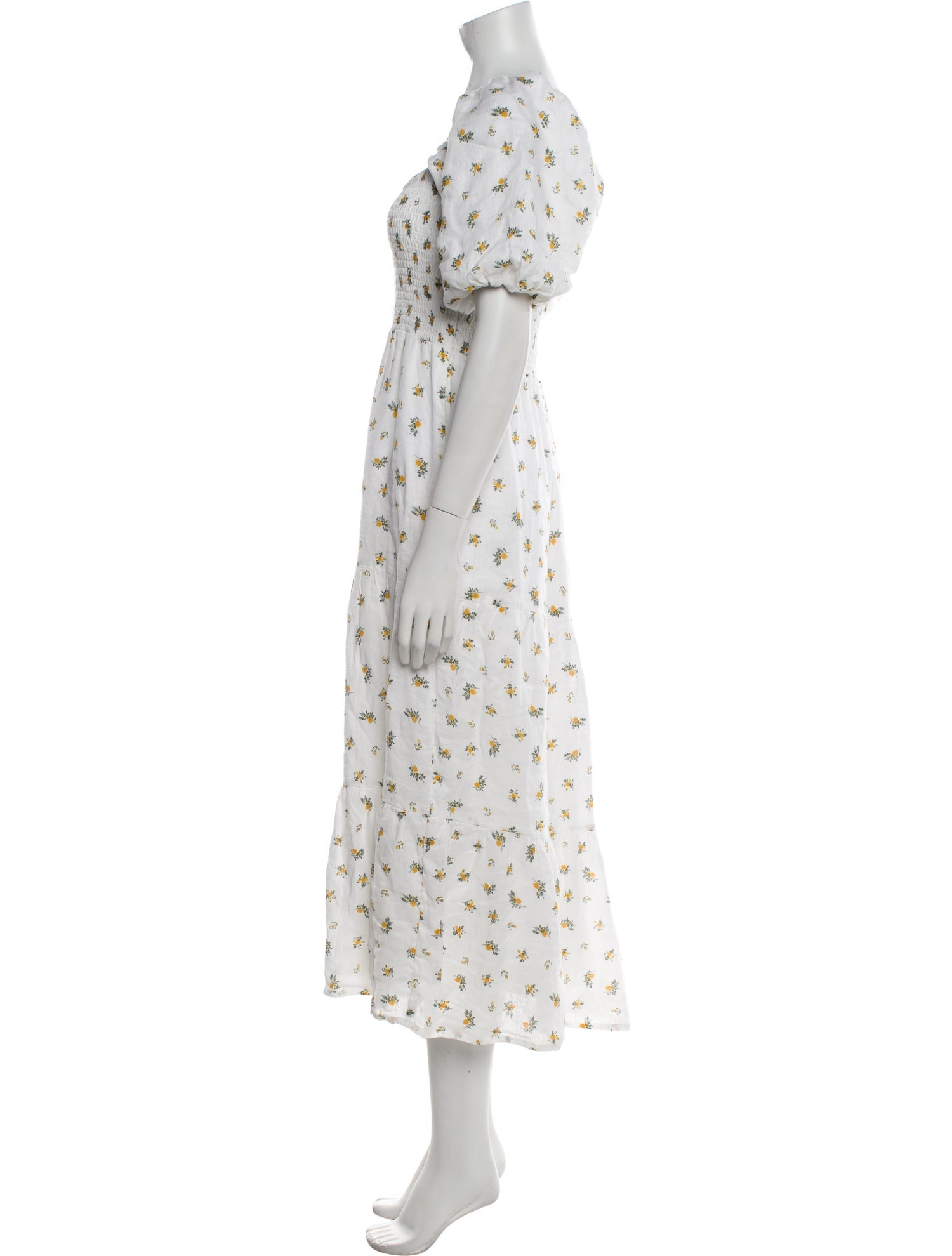 Faithfull The Brand Linen Long Dress