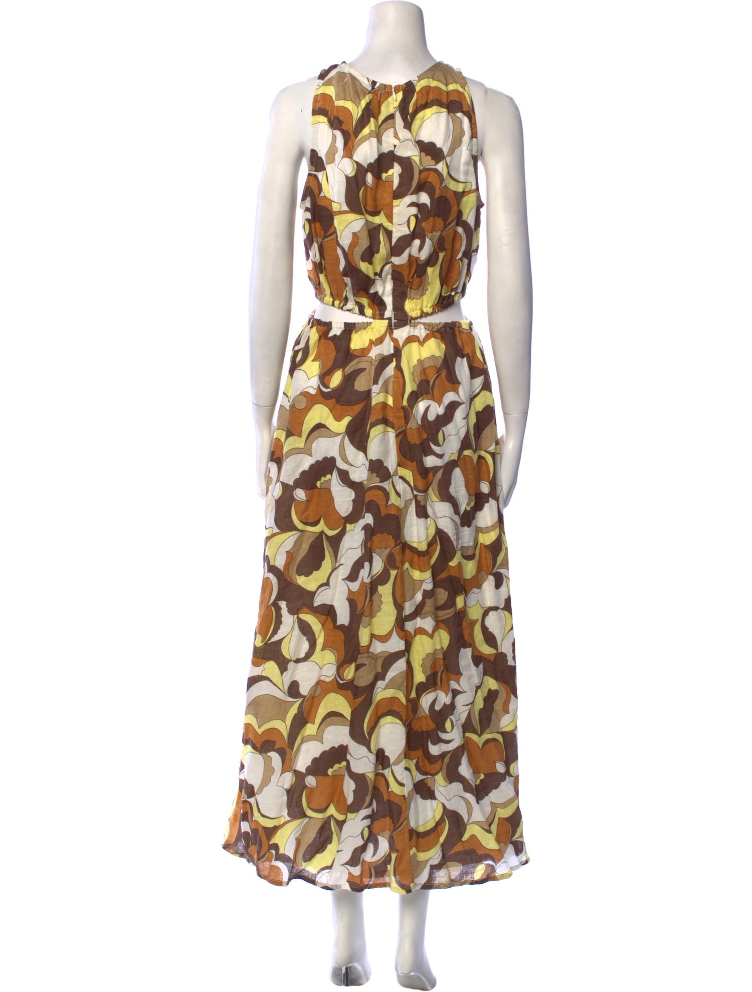 Faithfull The Brand Linen Long Dress w/ Tags