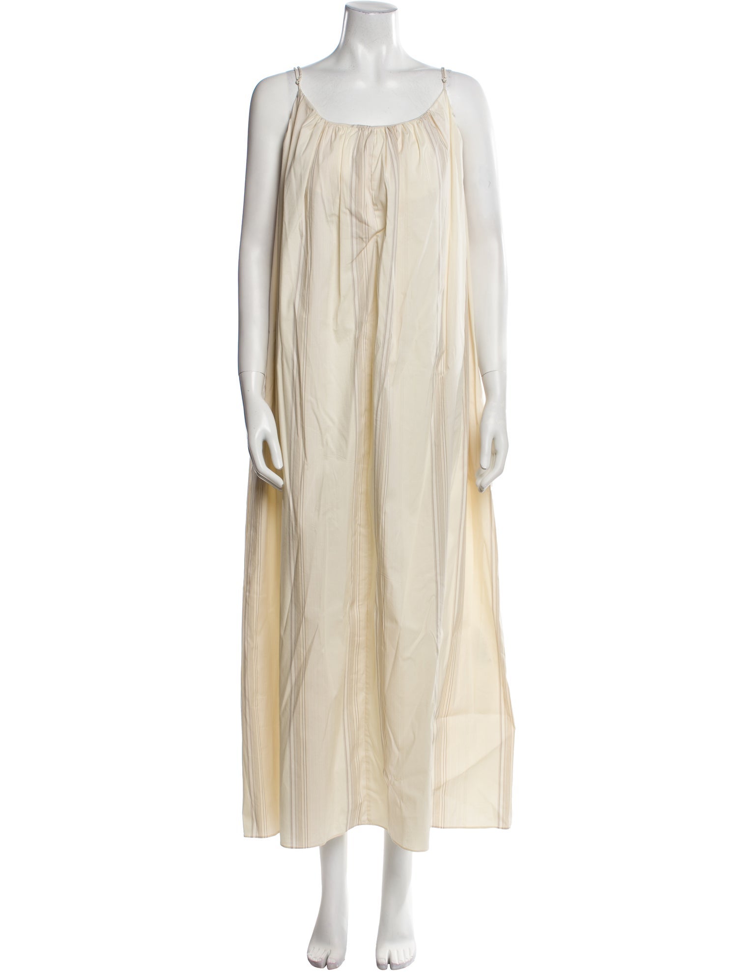 Faithfull The Brand Scoop Neck Long Dress