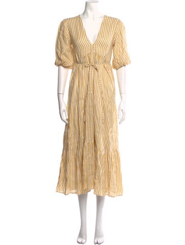 Faithfull The Brand Dresses Linen Long Dress XS