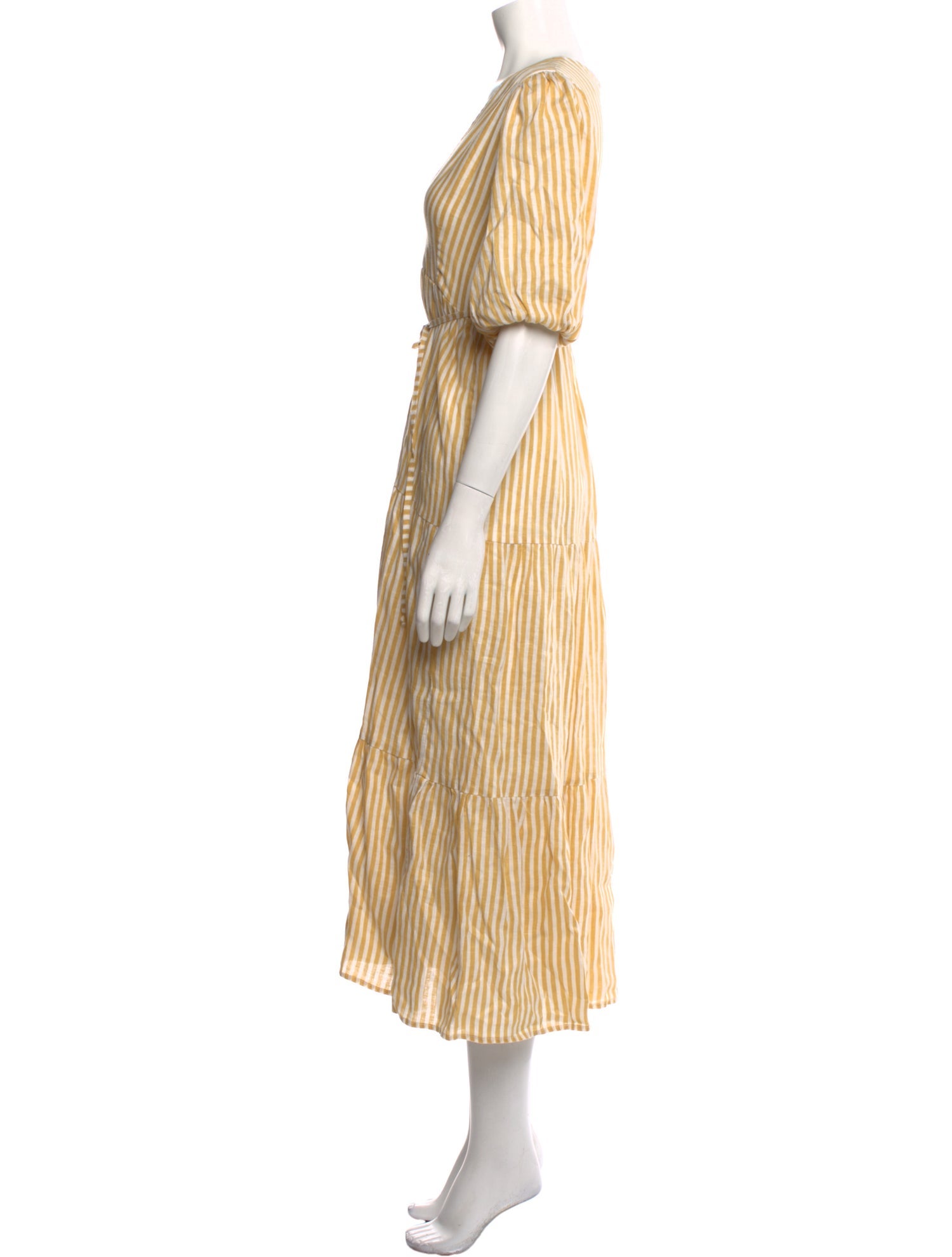 Faithfull The Brand Linen Long Dress