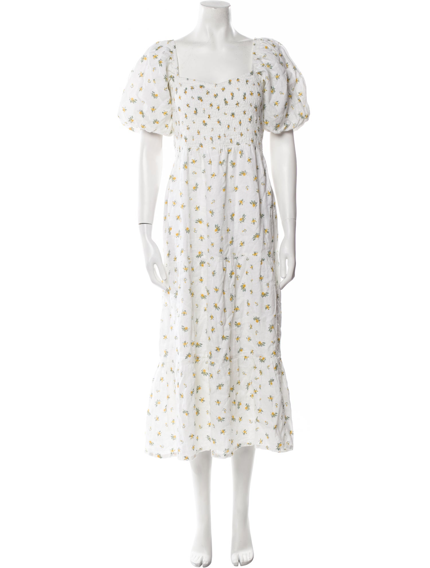 Faithfull The Brand Linen Long Dress