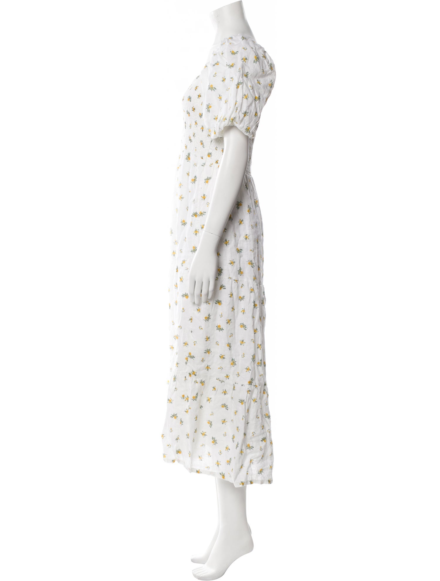Faithfull The Brand Linen Long Dress