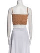 Faithfull The Brand Square Neckline Sleeveless Crop Top