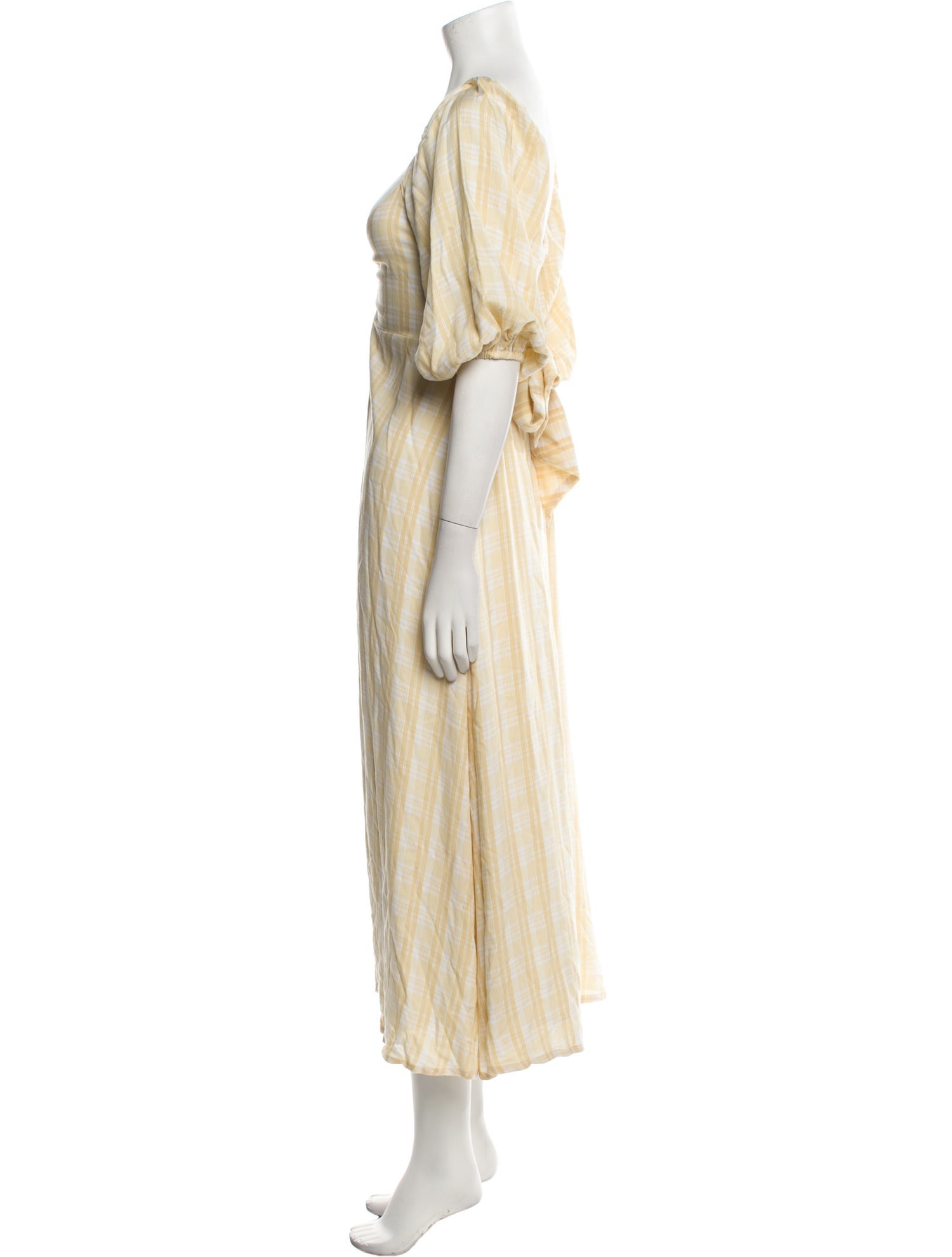 Faithfull The Brand V-Neck Long Dress