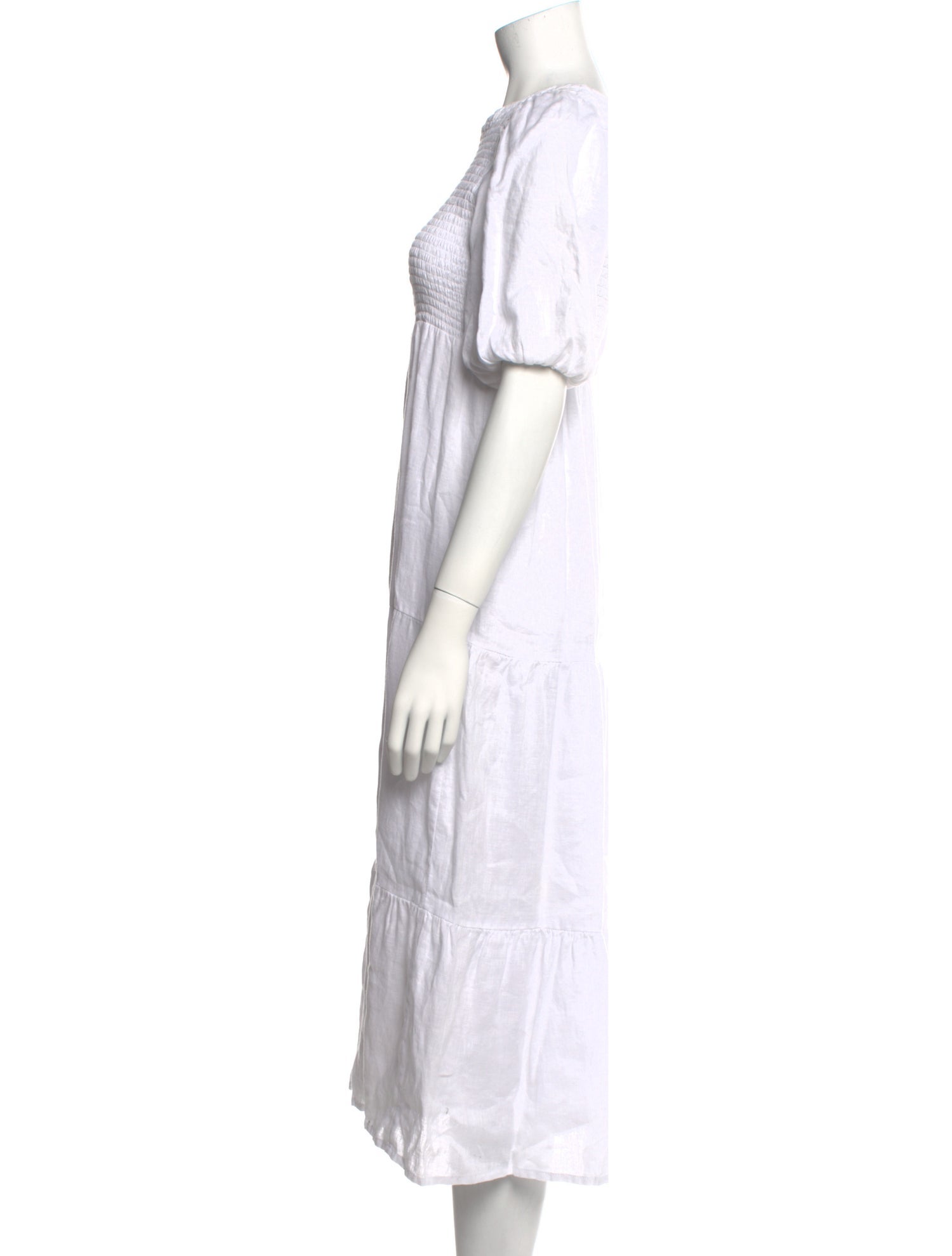 Faithfull The Brand Linen Midi Length Dress w/ Tags