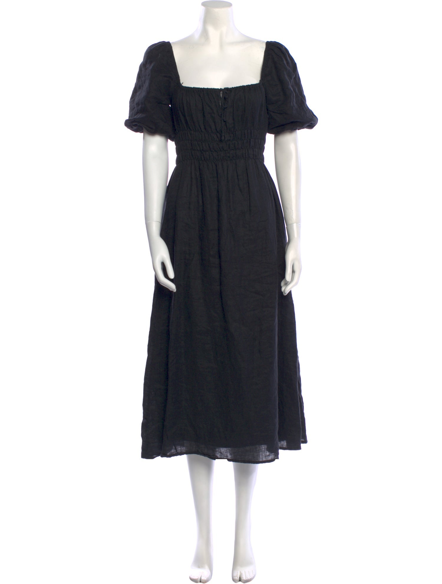 Faithfull The Brand Linen Long Dress