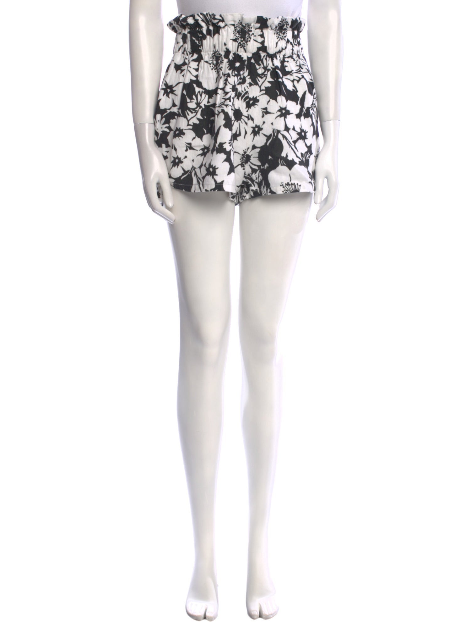 Faithfull The Brand Linen Mini Shorts