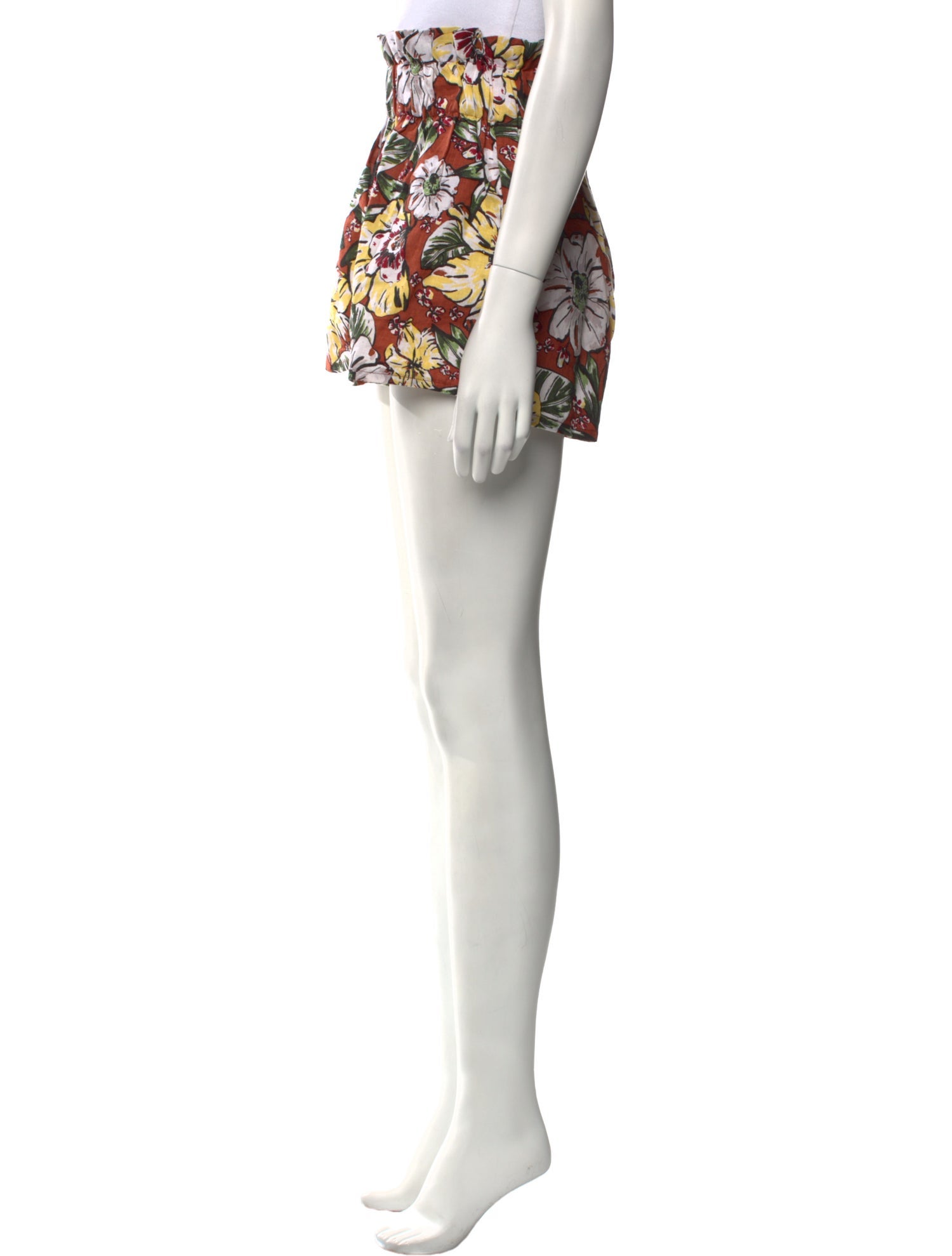 Faithfull The Brand Linen Mini Shorts