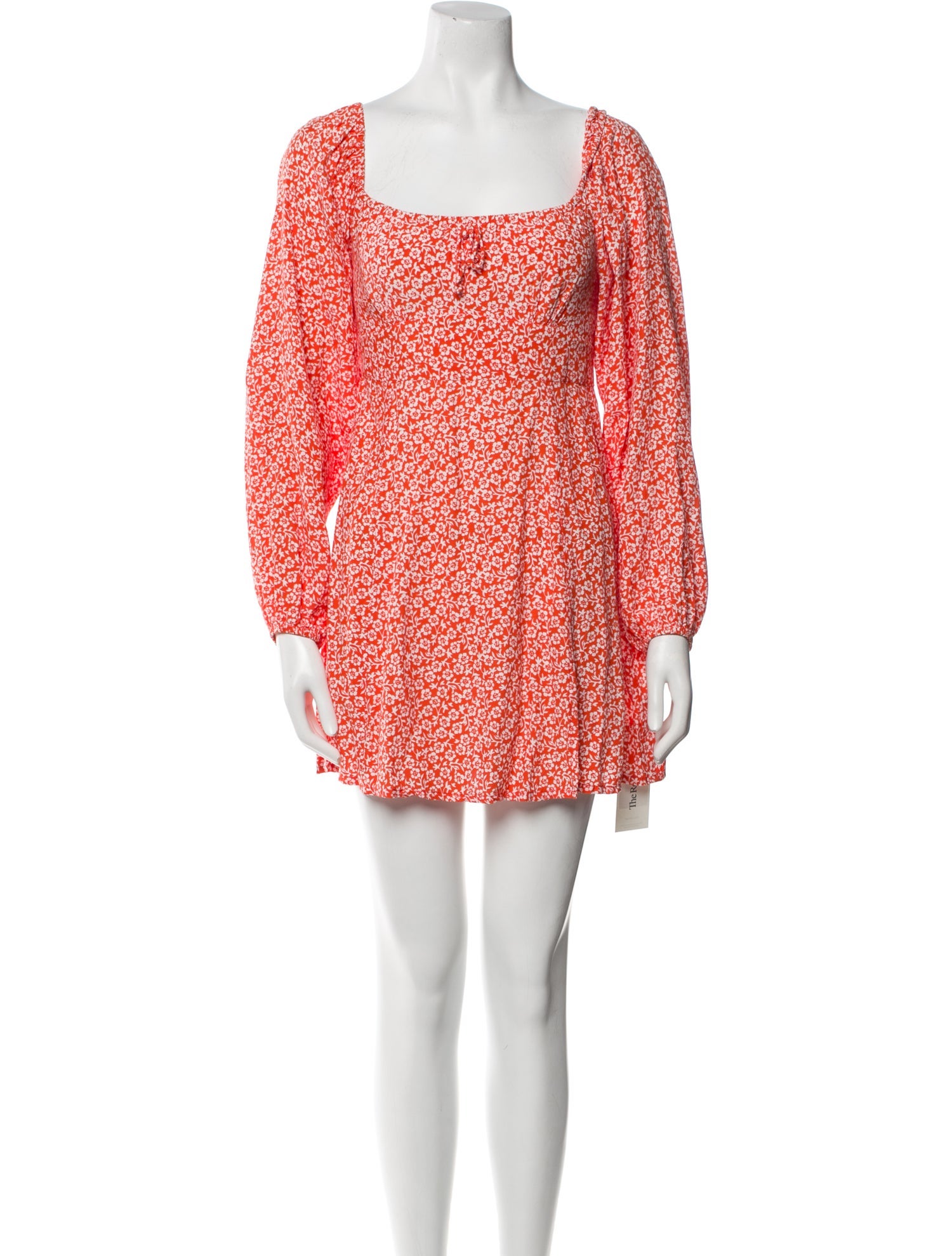 Faithfull The Brand Floral Print Mini Dress