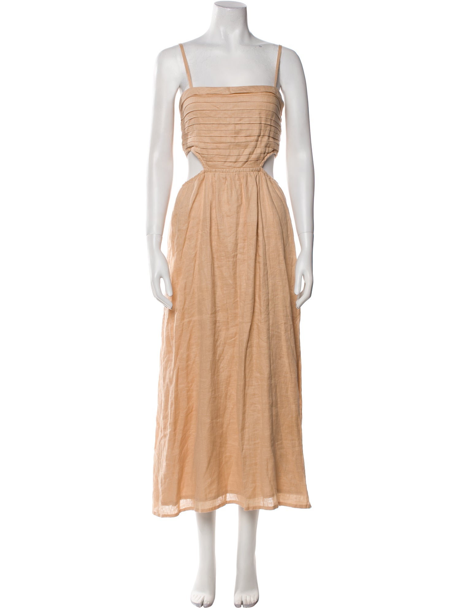 Faithfull The Brand Linen Long Dress