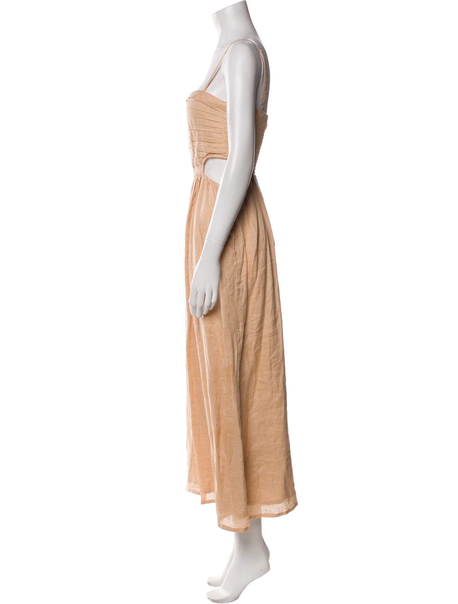 Faithfull The Brand Linen Long Dress