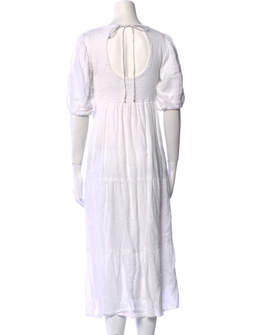 Faithfull The Brand Linen Long Dress