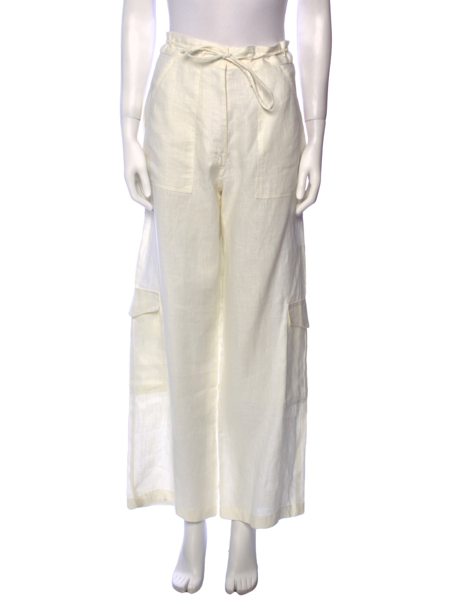 Faithfull The Brand Linen Wide Leg Pants