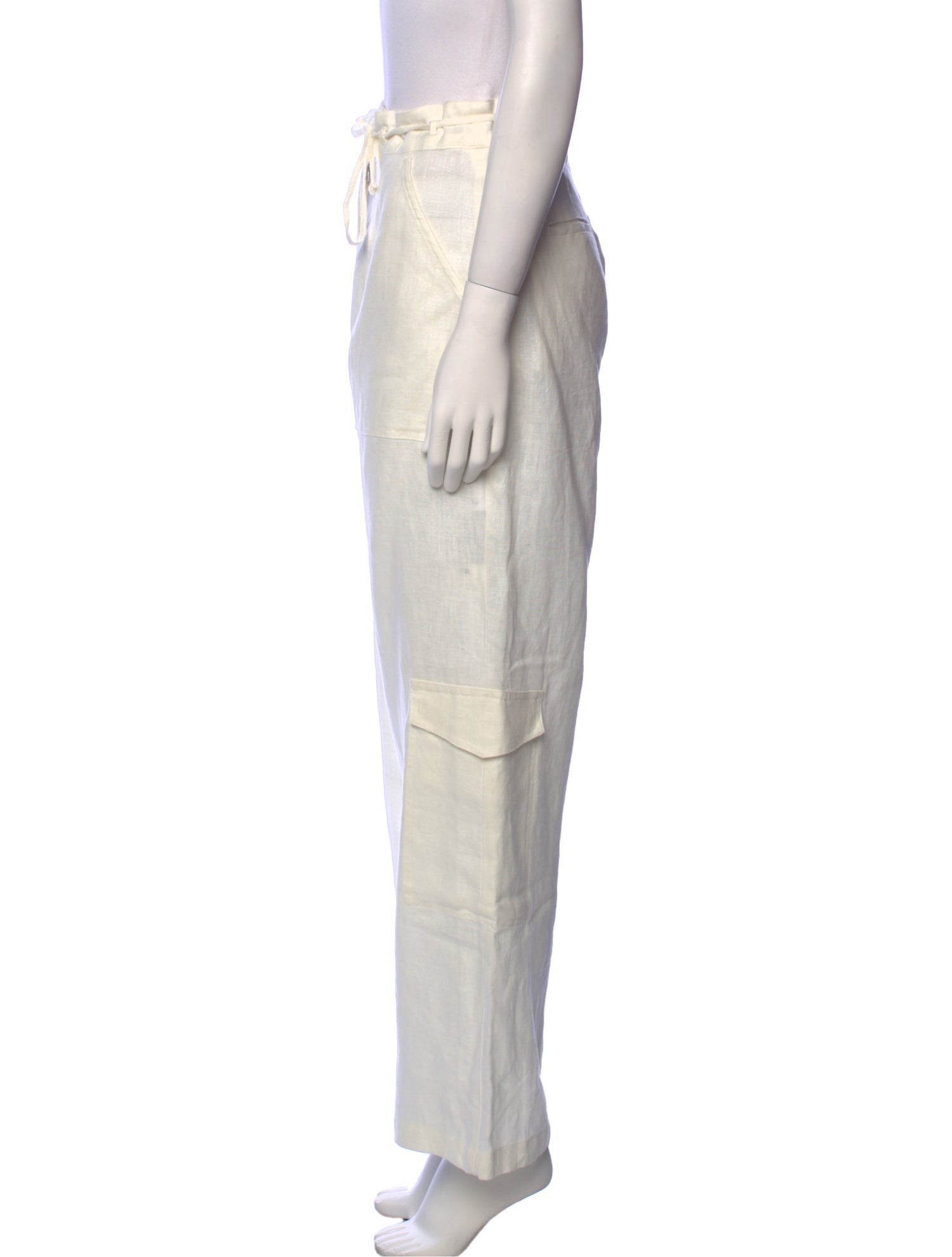 Faithfull The Brand Linen Wide Leg Pants