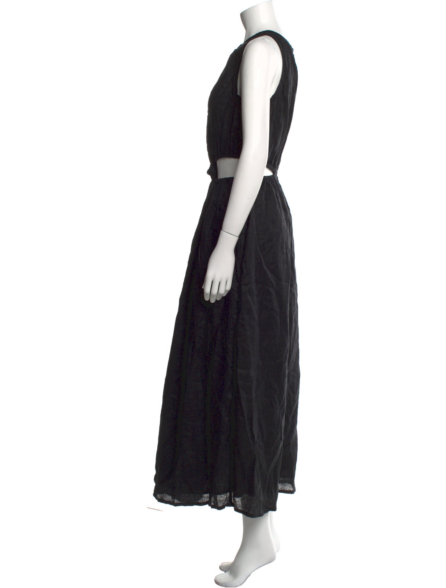 Faithfull The Brand Linen Long Dress