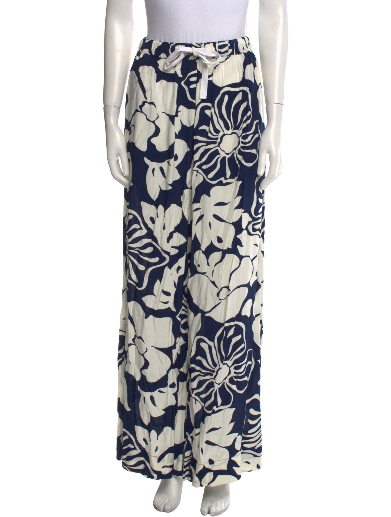 Faithfull The Brand Floral Print Wide Leg Pants