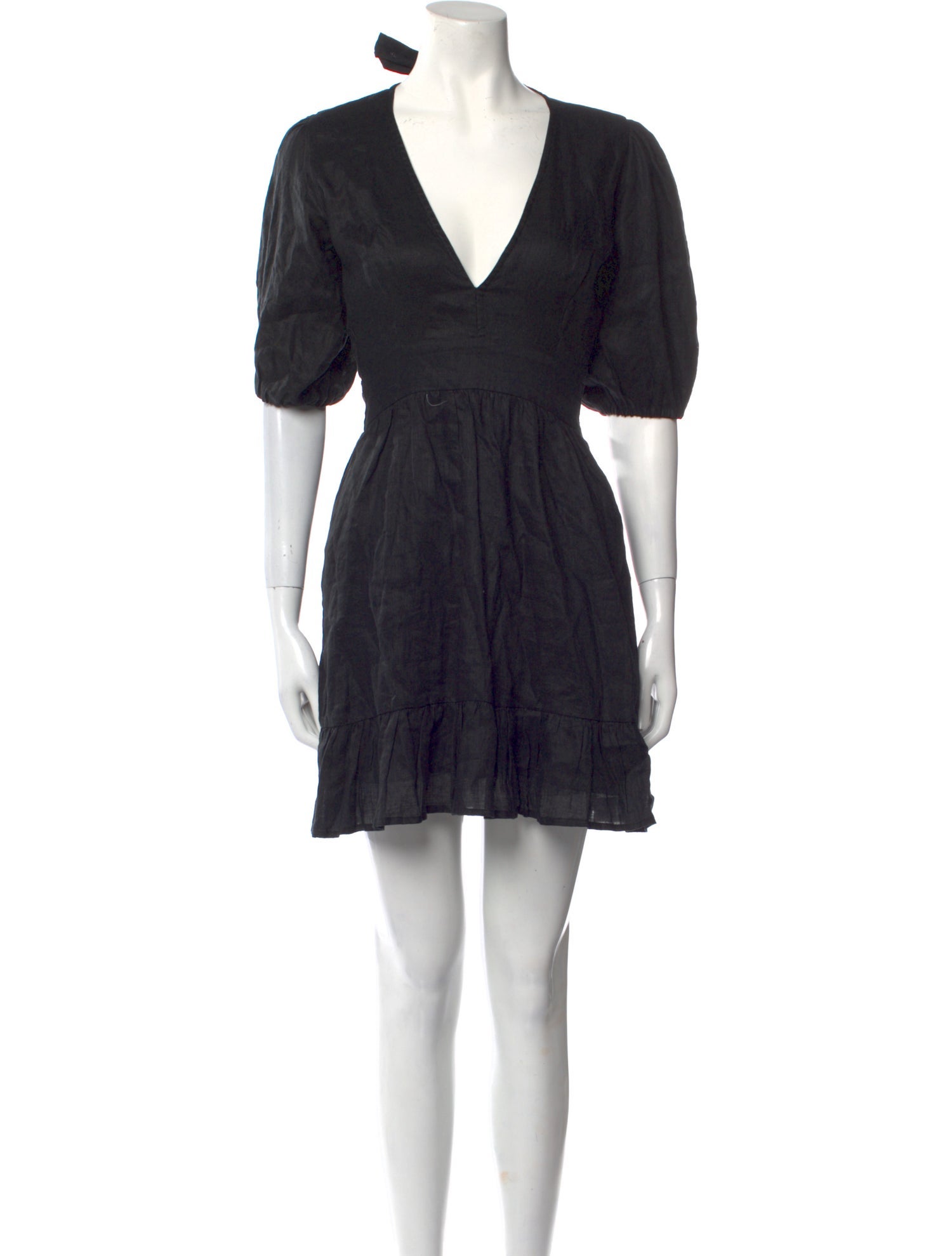Faithfull The Brand Linen Mini Dress