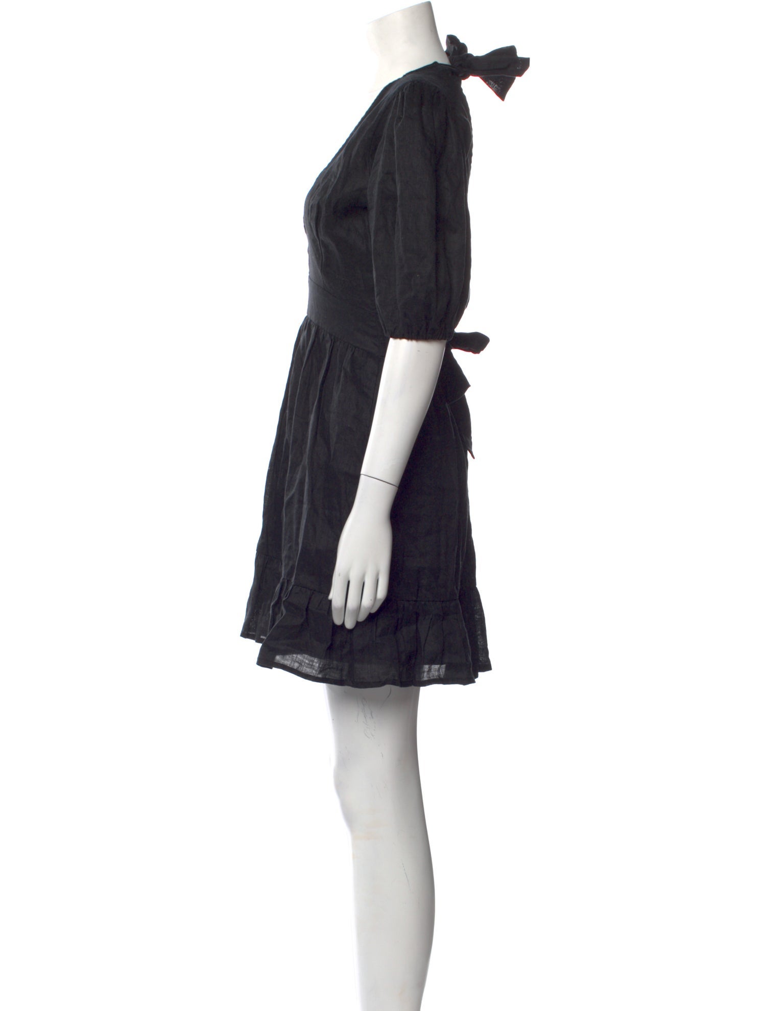 Faithfull The Brand Linen Mini Dress