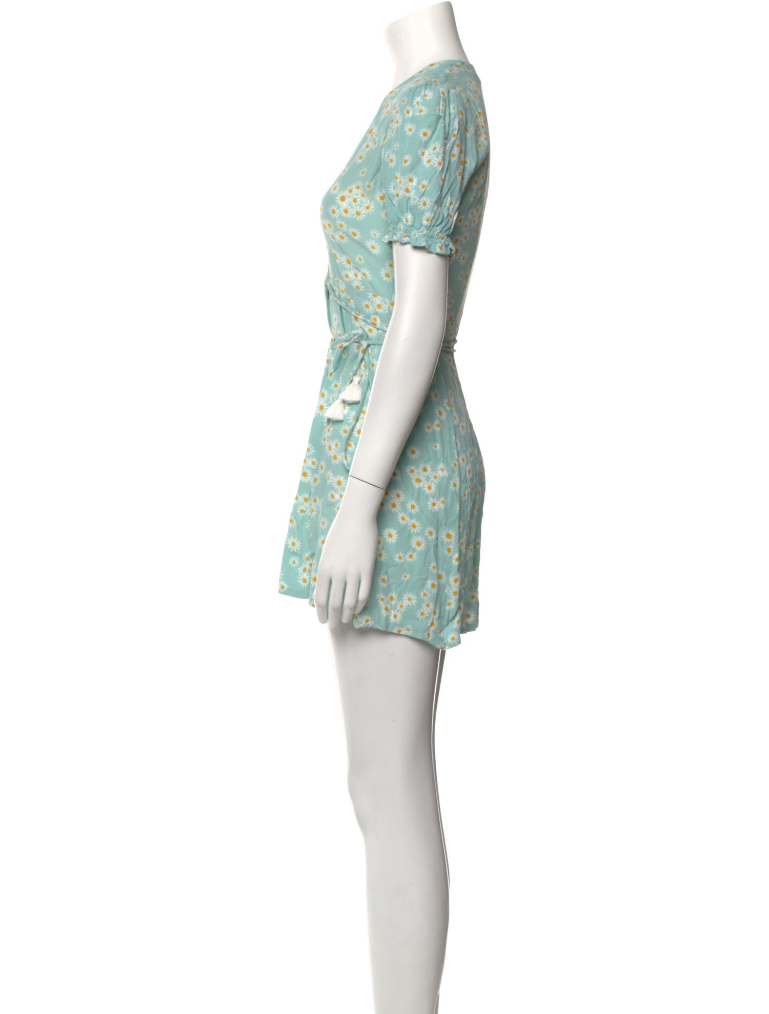 Faithfull The Brand Floral Print Mini Dress