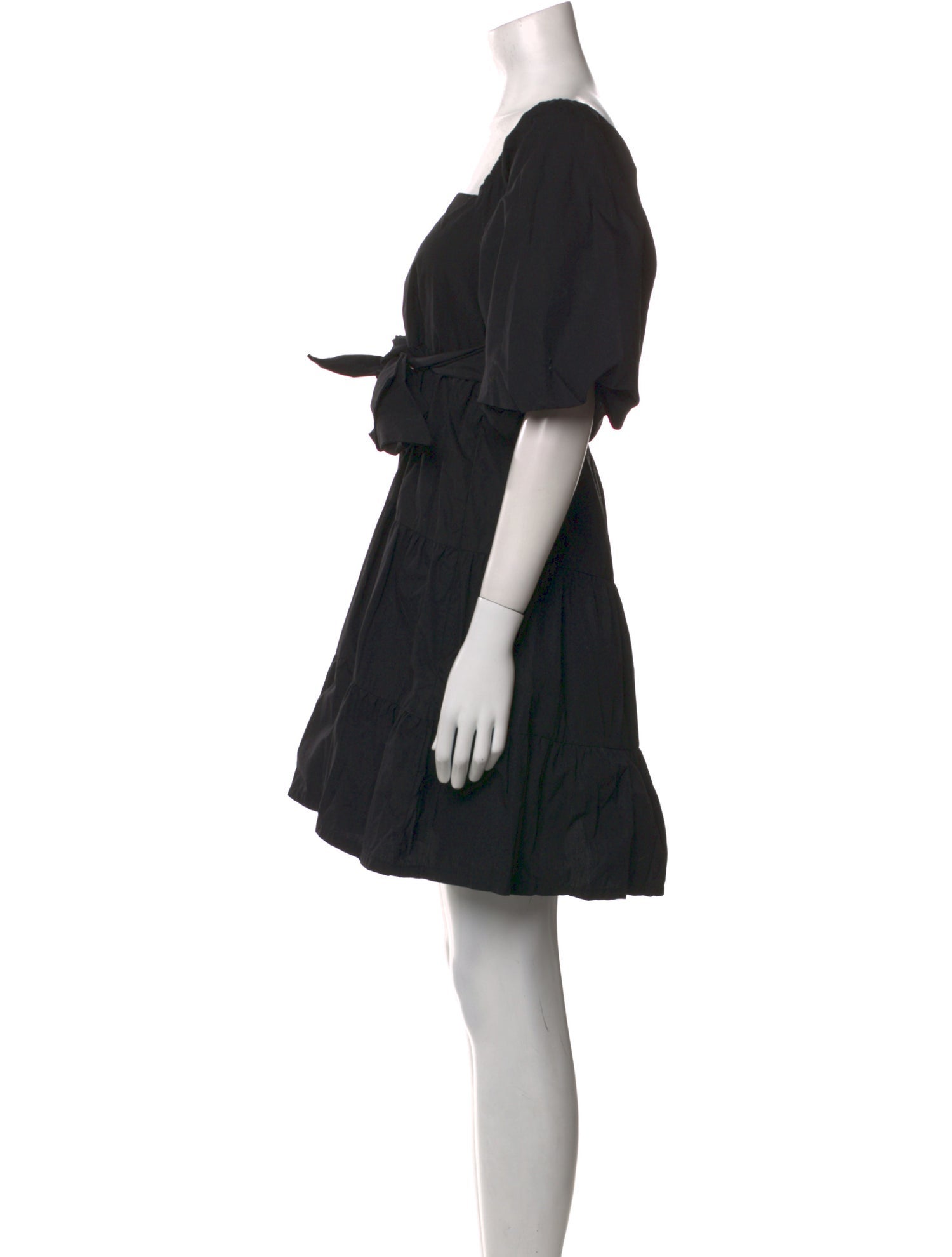 Faithfull The Brand Square Neckline Mini Dress