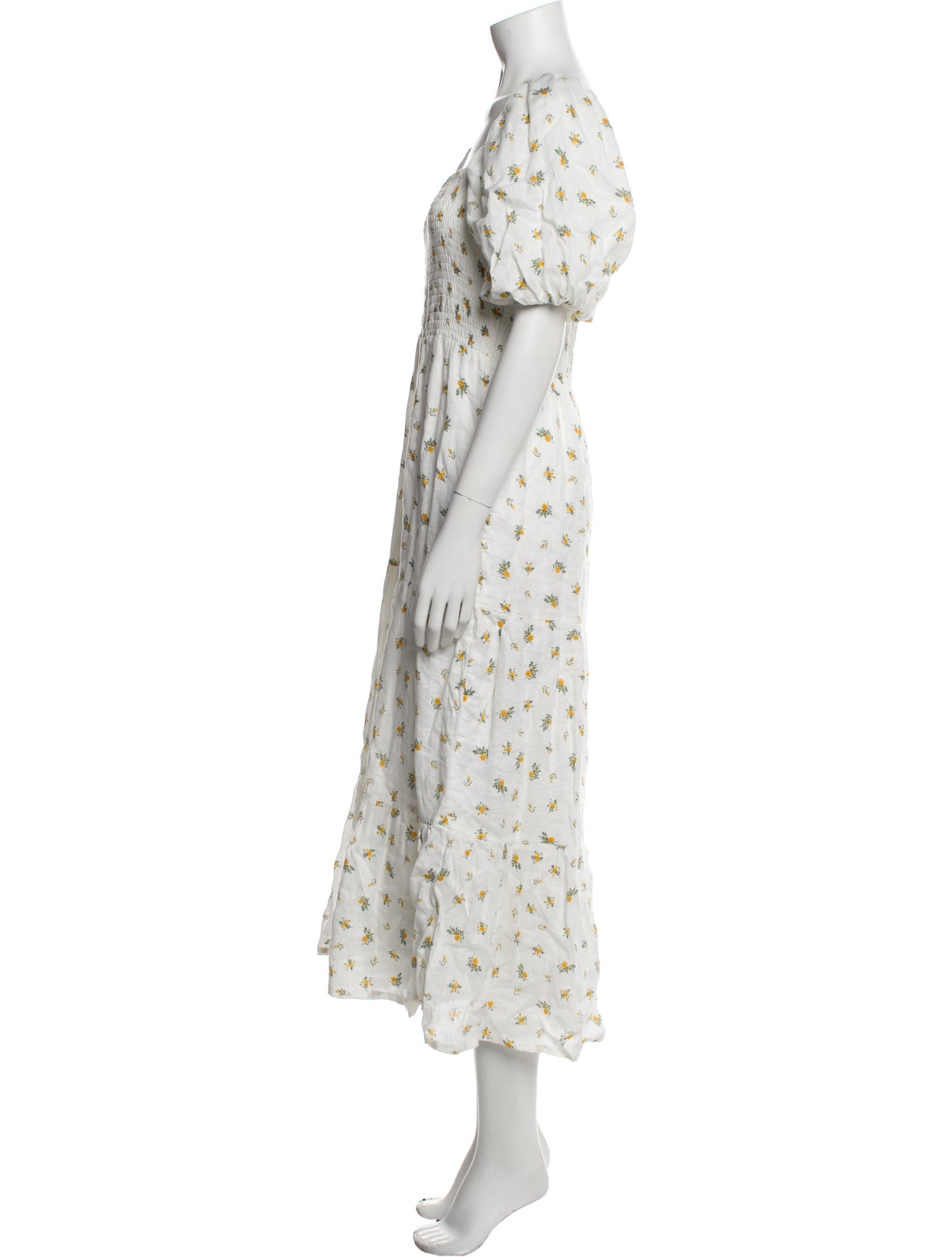 Faithfull The Brand Linen Long Dress