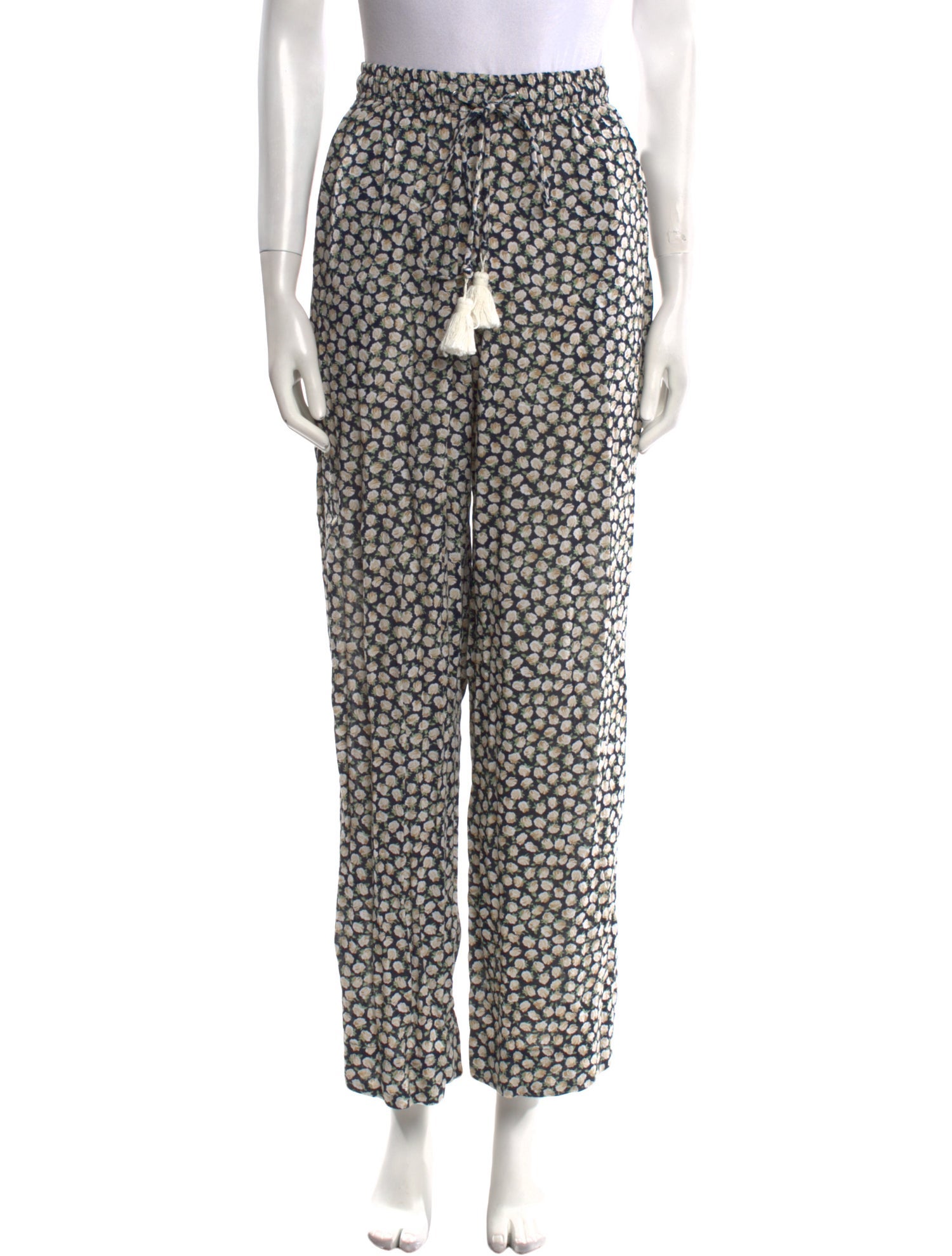 Faithfull The Brand Floral Print Wide Leg Pants