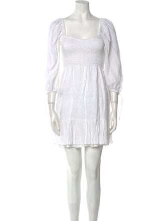 Faithfull The Brand Linen Mini Dress