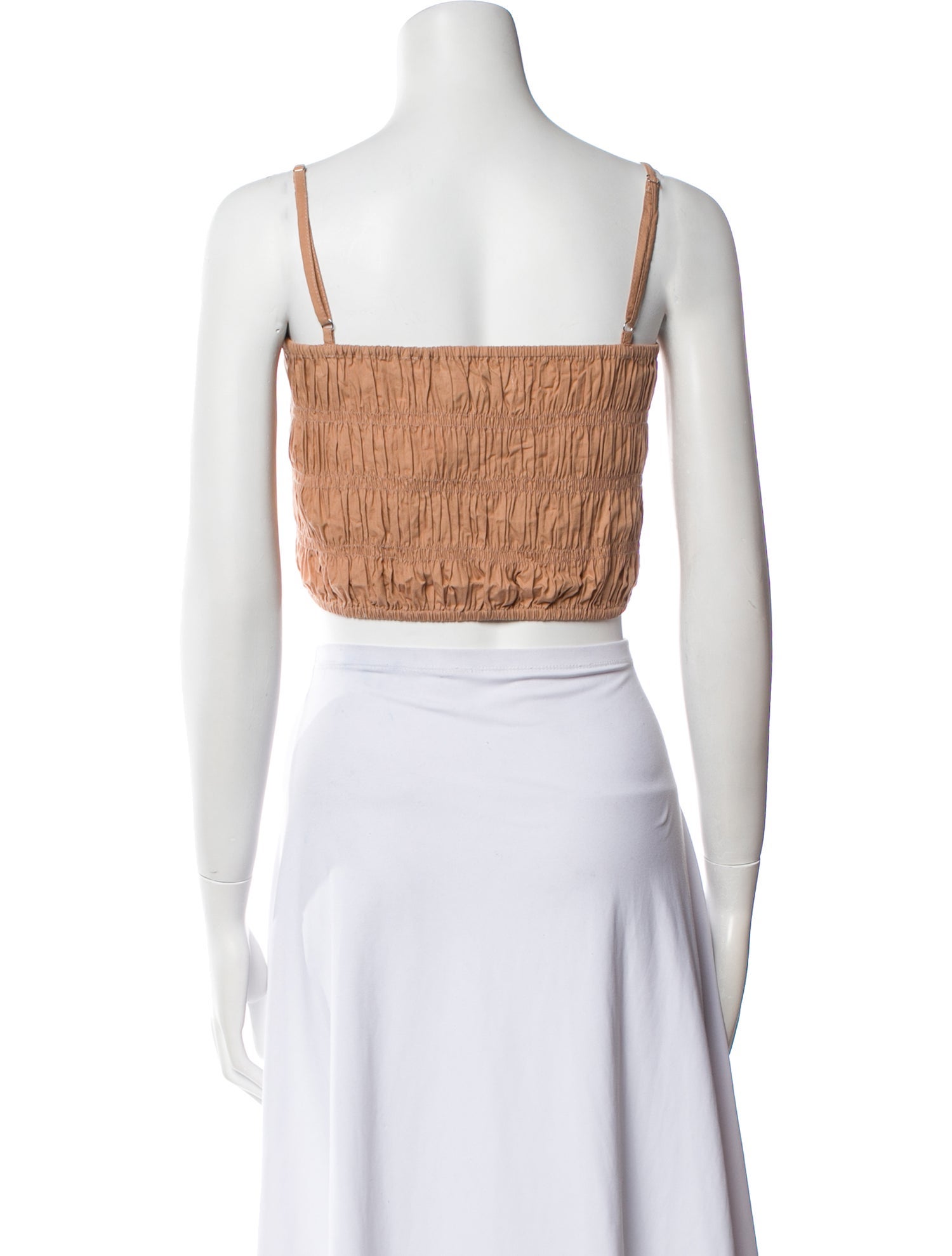 Faithfull The Brand Square Neckline Sleeveless Crop Top