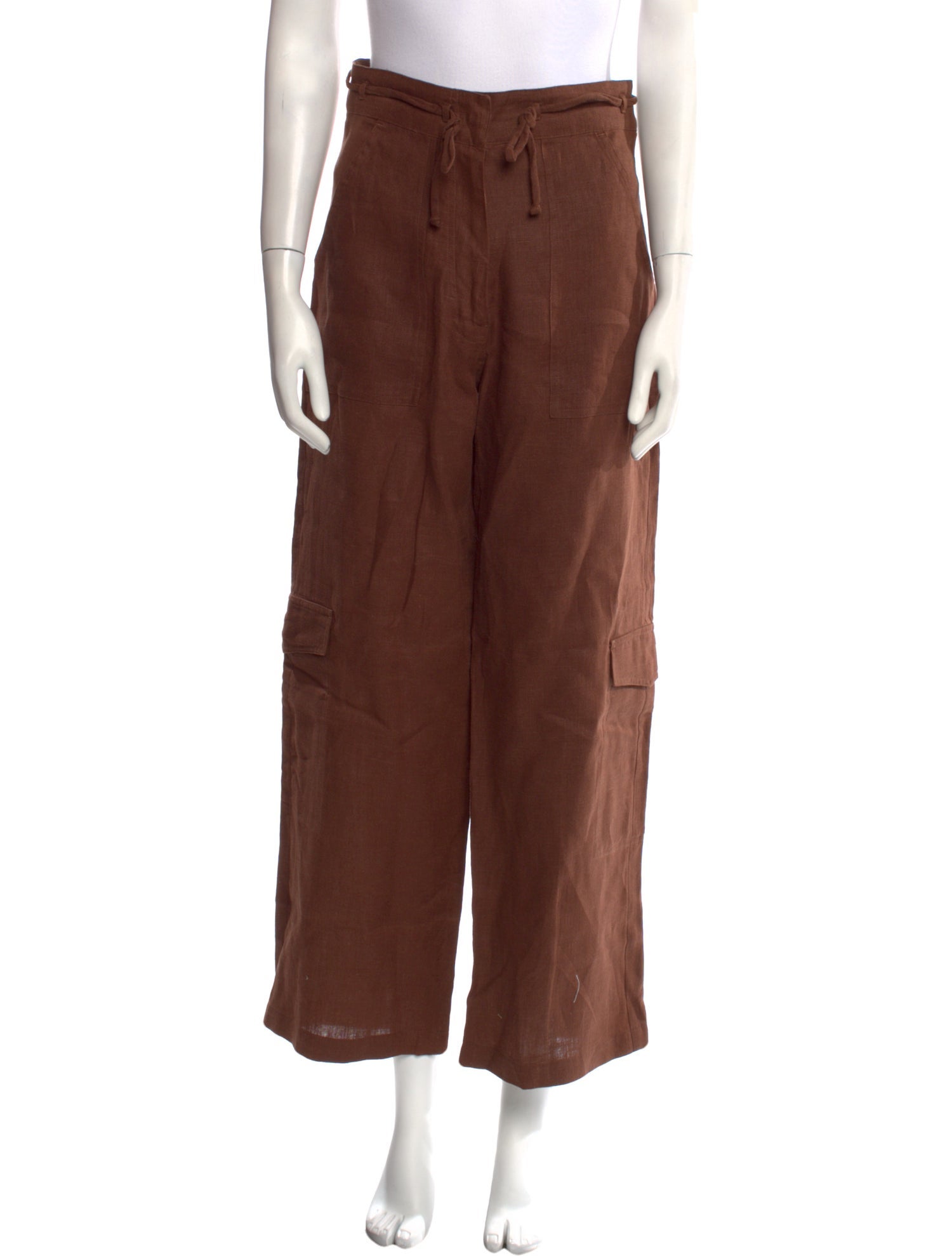 Faithfull The Brand Linen Wide Leg Pants