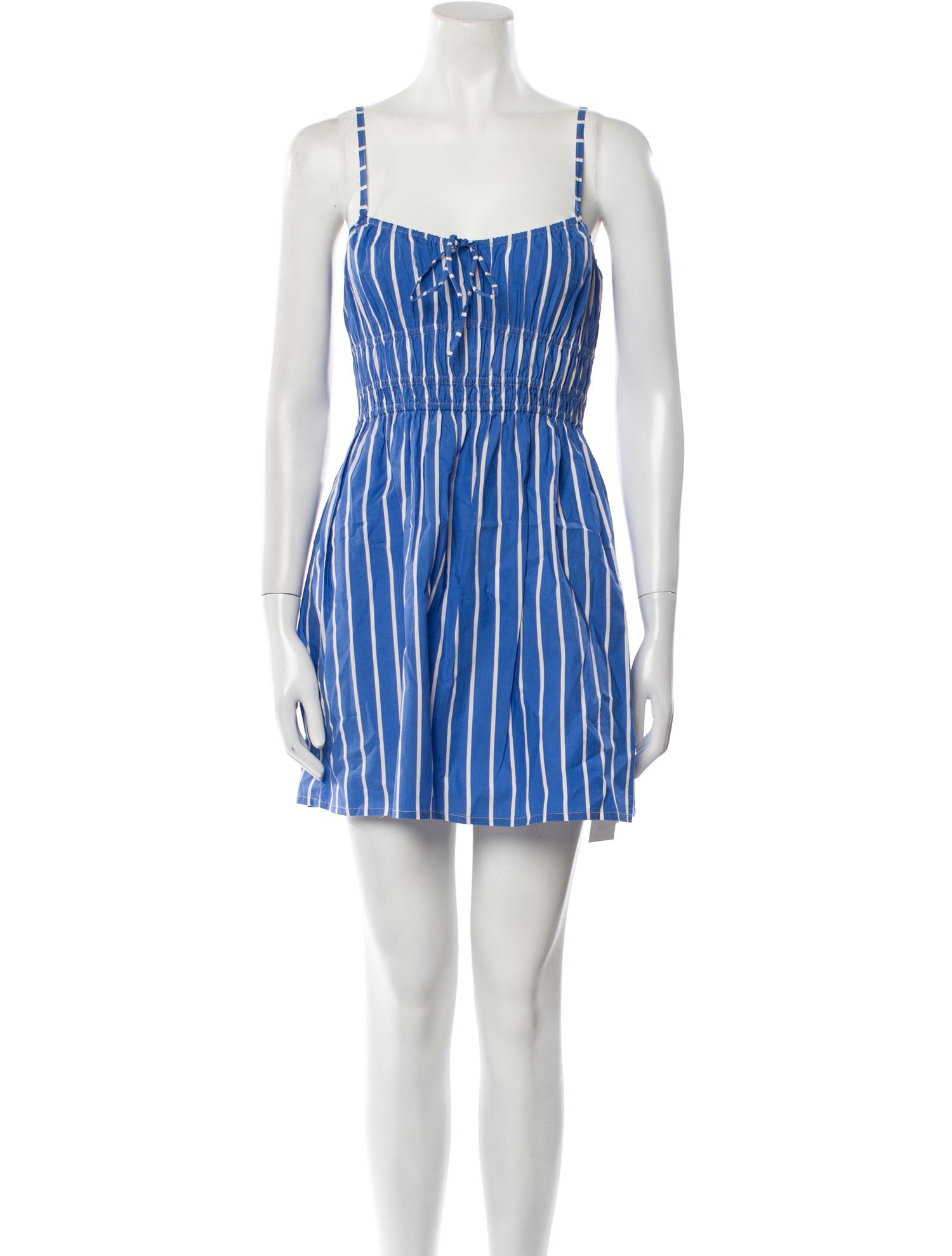 Faithfull The Brand Striped Mini Dress