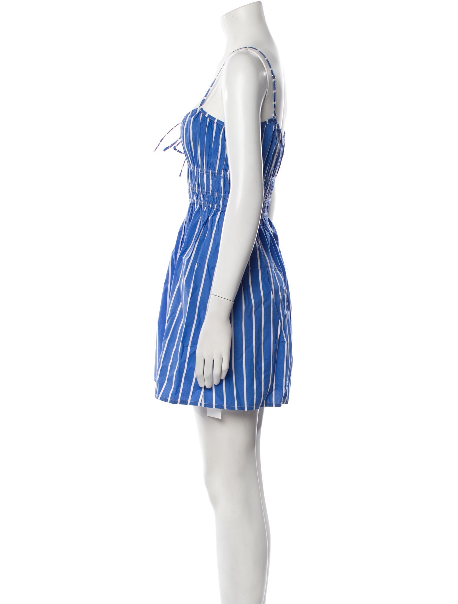 Faithfull The Brand Striped Mini Dress