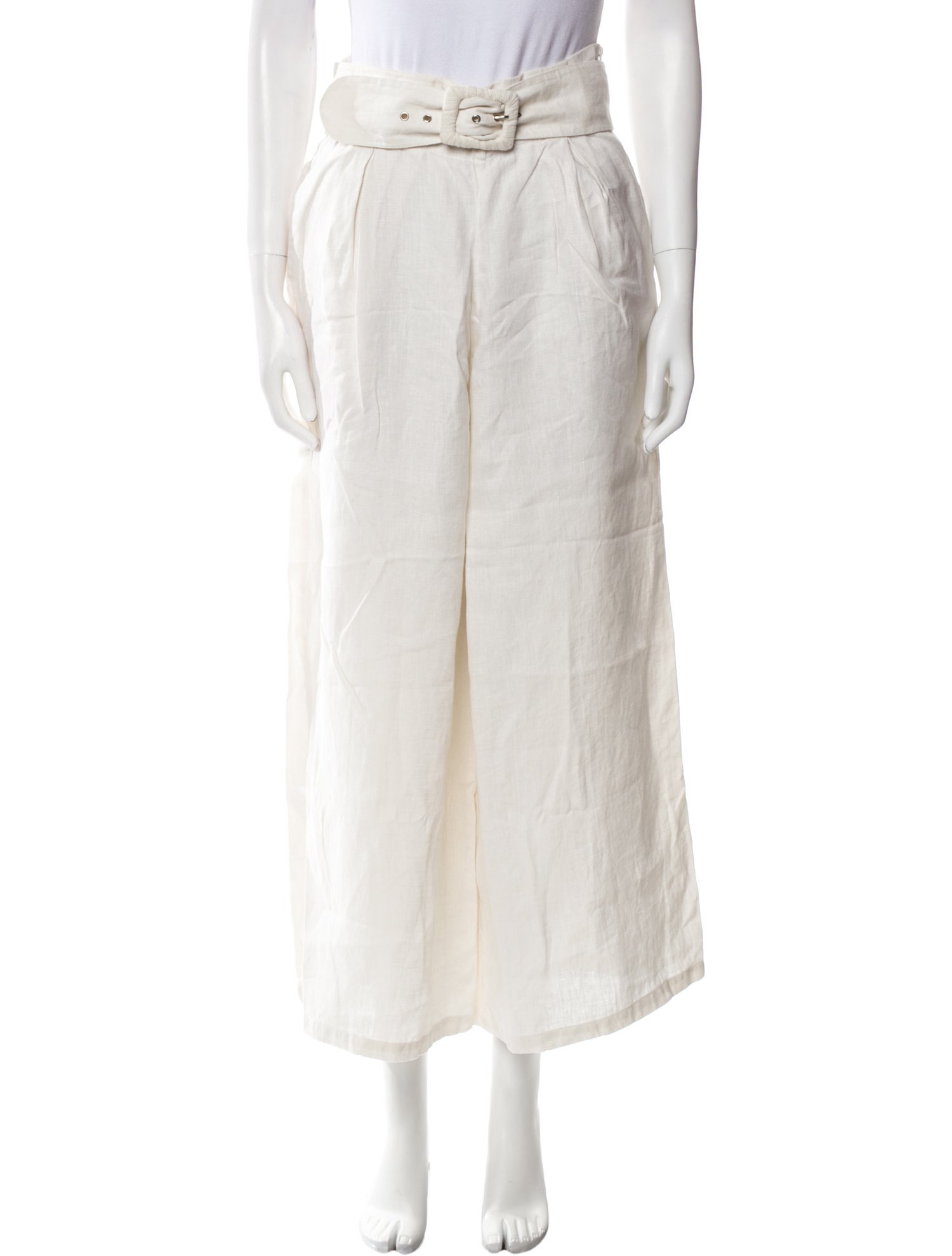 Faithfull The Brand Linen Wide Leg Pants