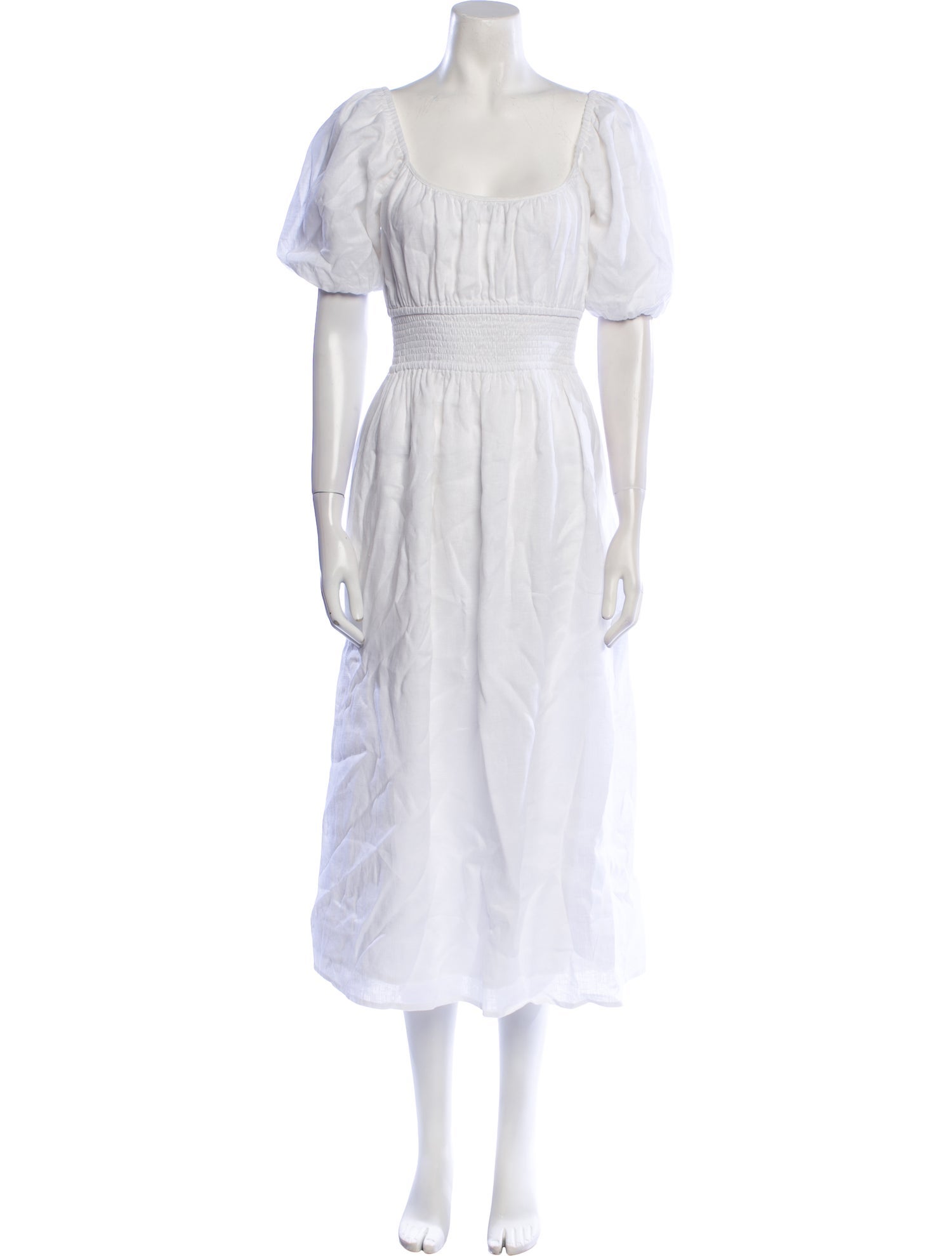 Faithfull The Brand Linen Long Dress
