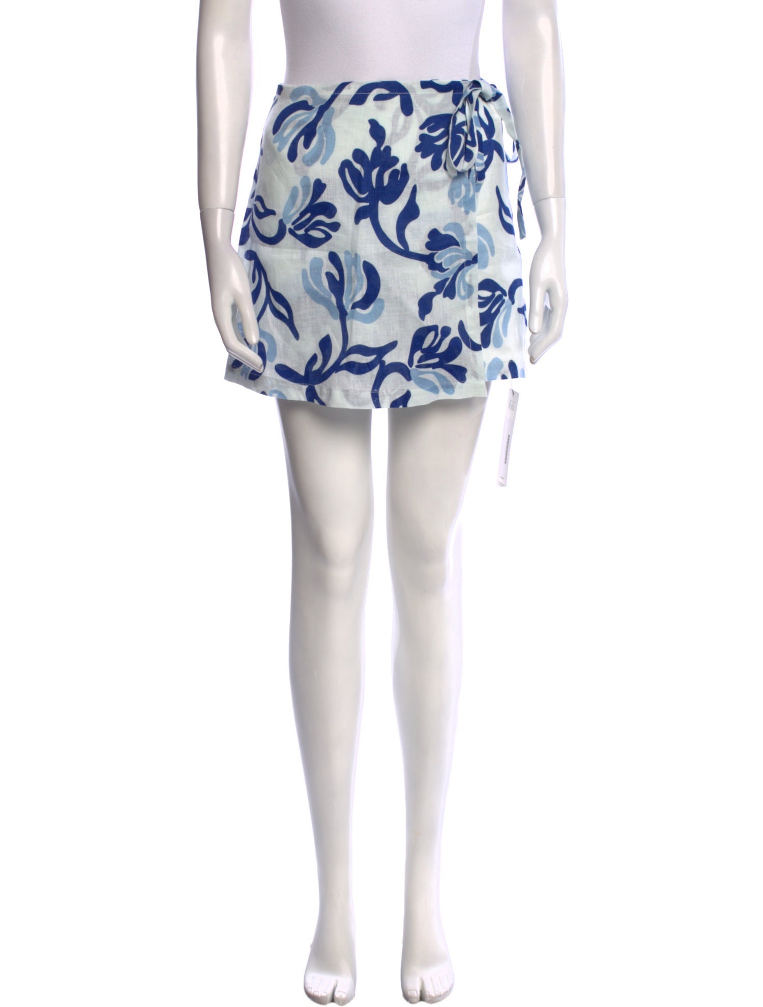 Faithfull The Brand Linen Mini Shorts