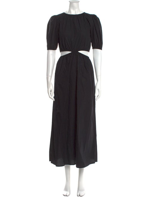 Faithfull The Brand Crew Neck Long Dress