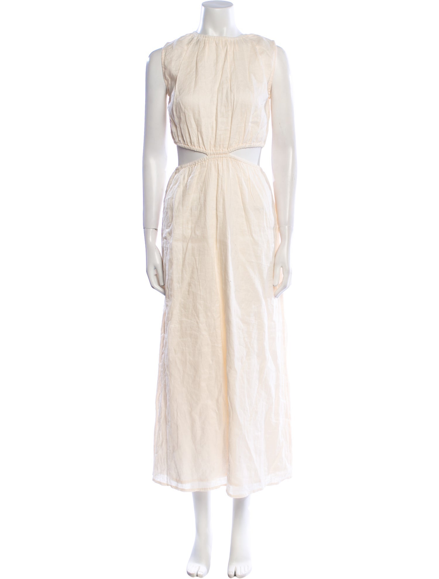 Faithfull The Brand Linen Long Dress