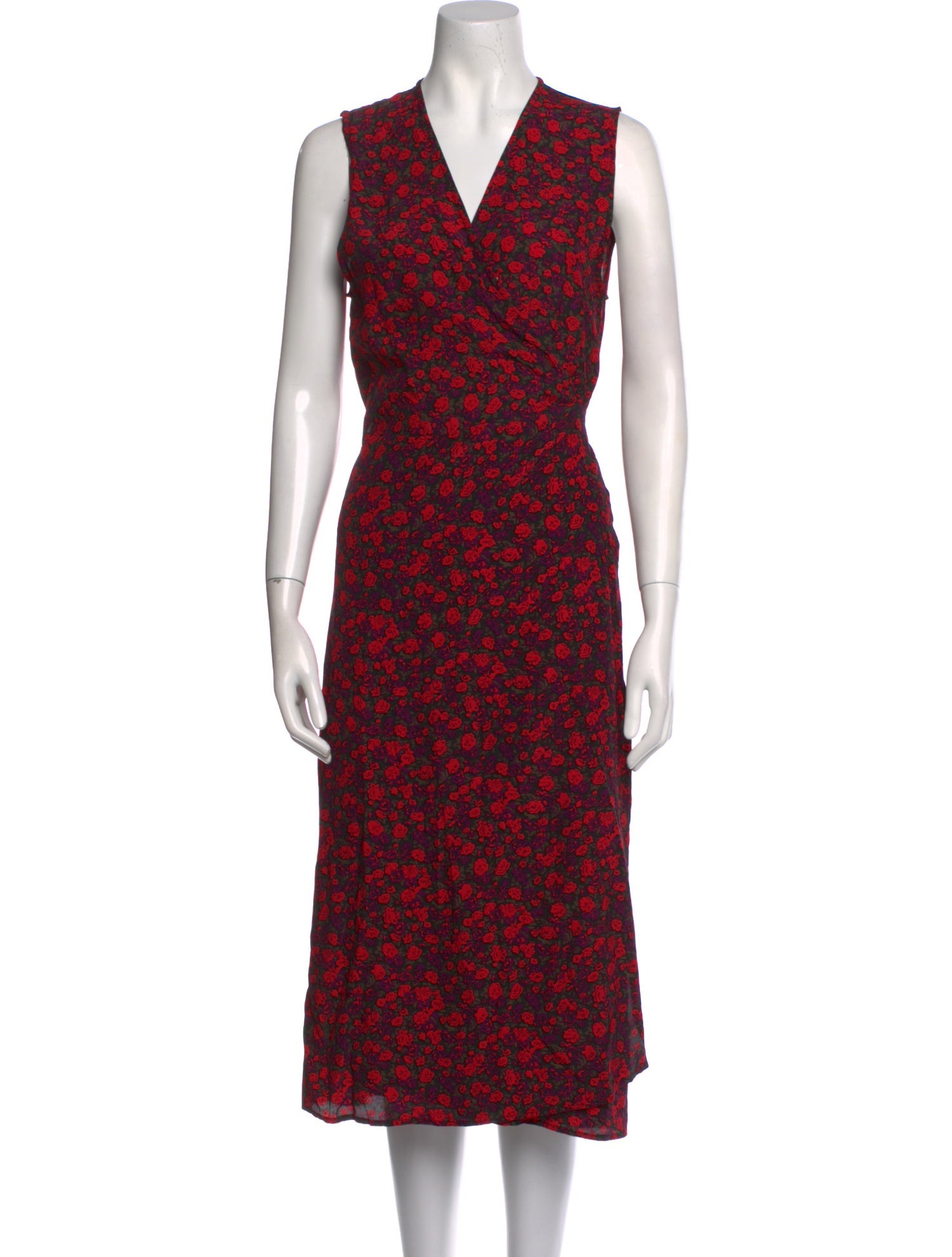 Faithfull The Brand Floral Print Long Dress