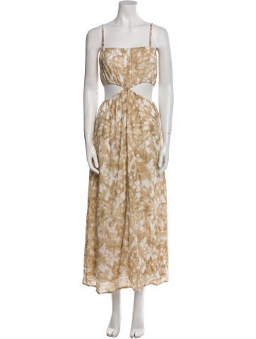 Faithfull The Brand Dresses Printed Long Dress XS