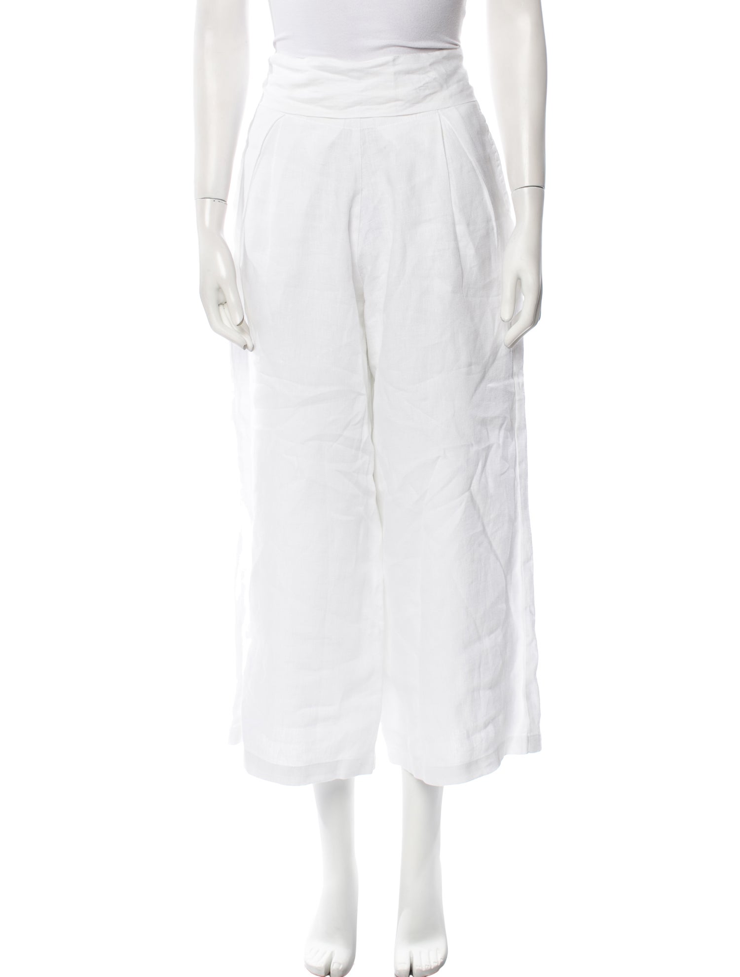 Faithfull The Brand Linen Wide Leg Pants