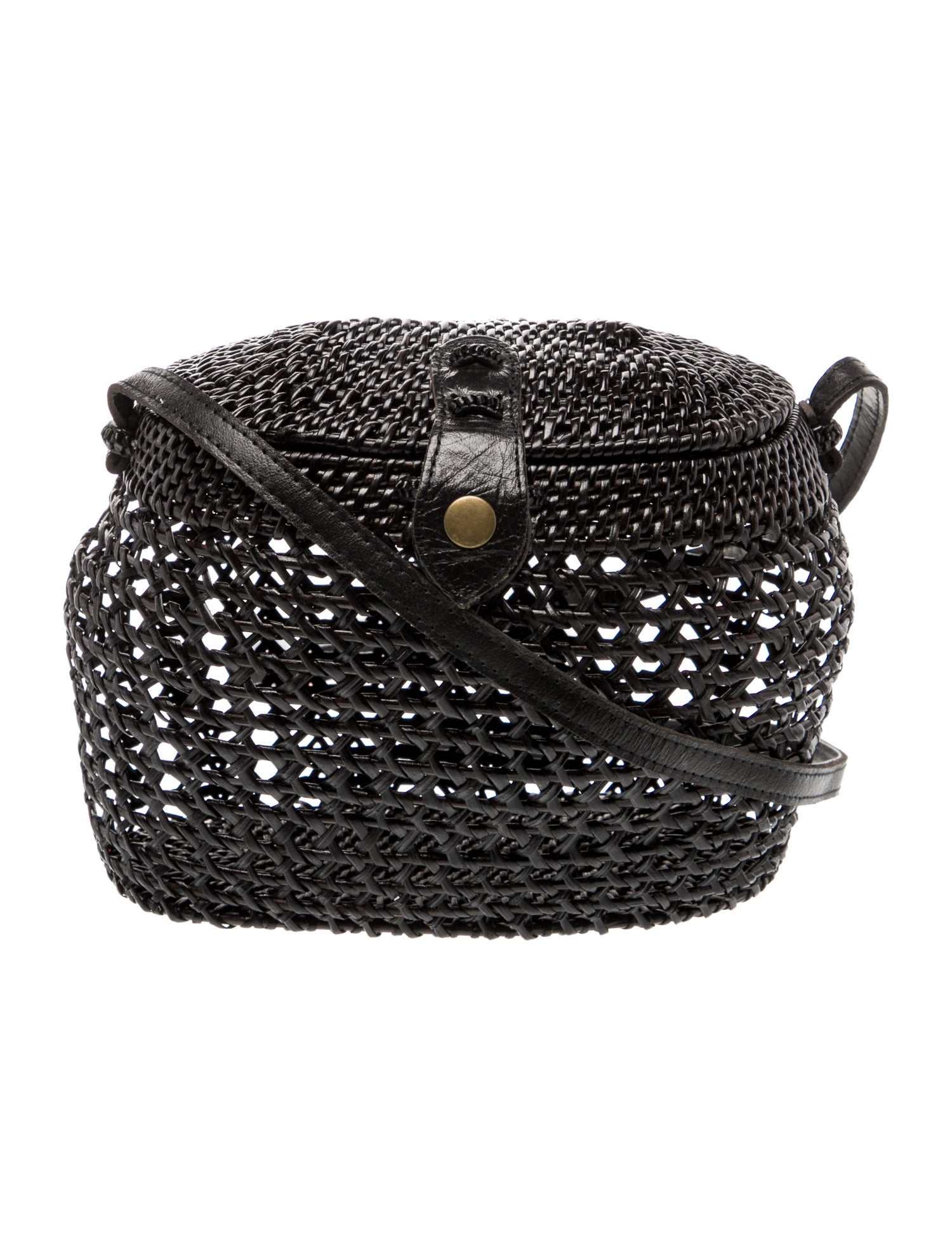 Faithfull The Brand Straw Crossbody Bag