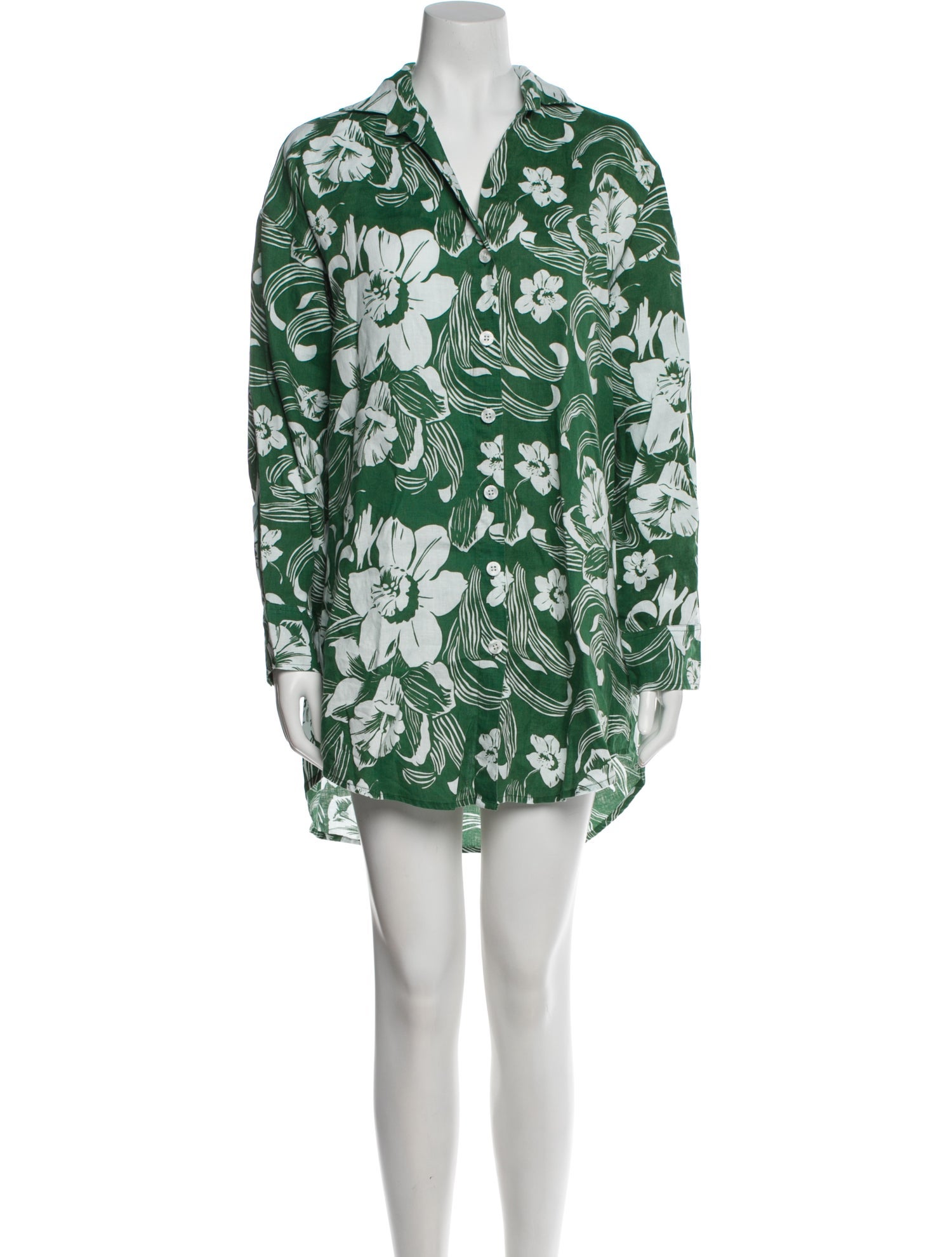 Faithfull The Brand Linen Mini Dress