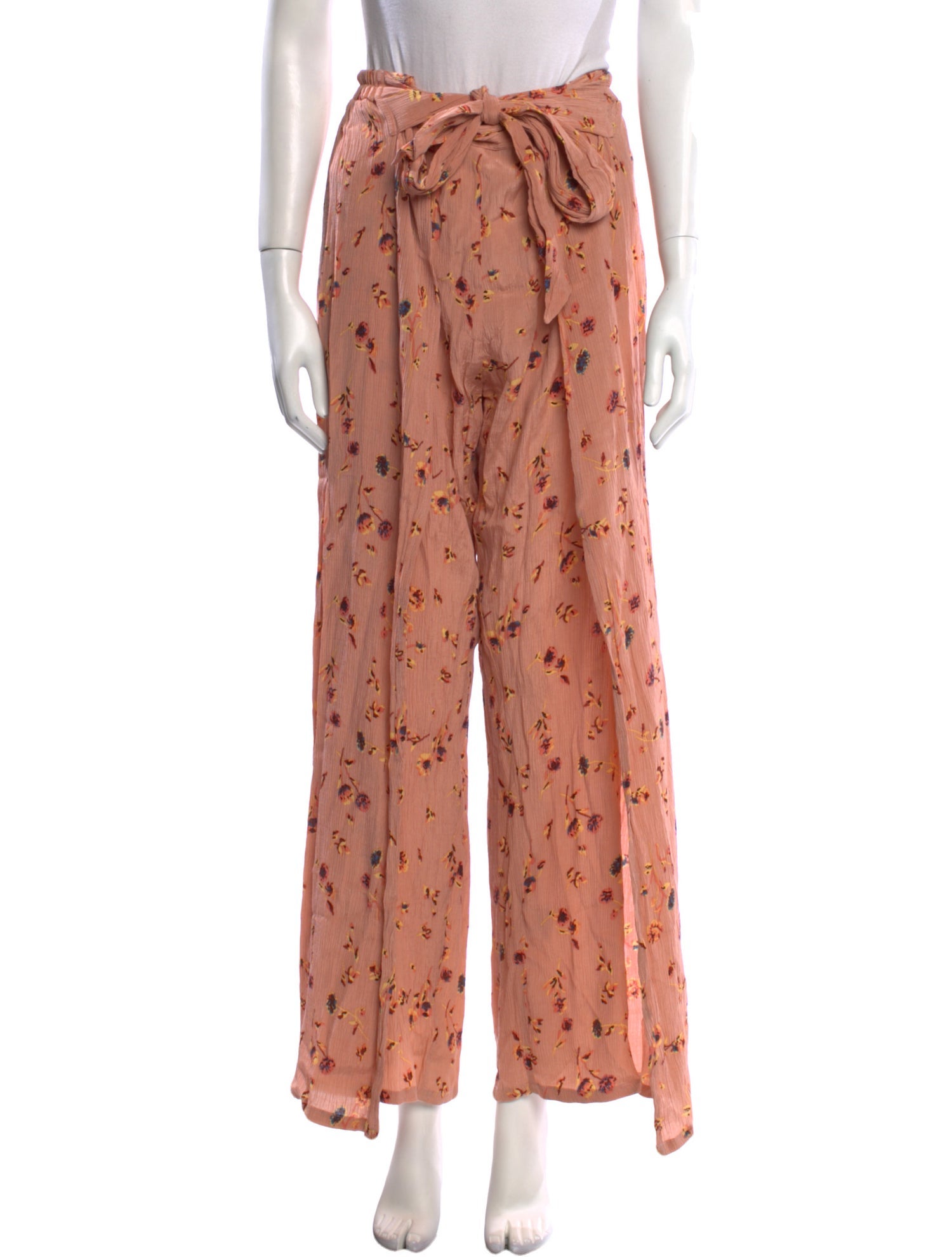 Faithfull The Brand Floral Print Wide Leg Pants