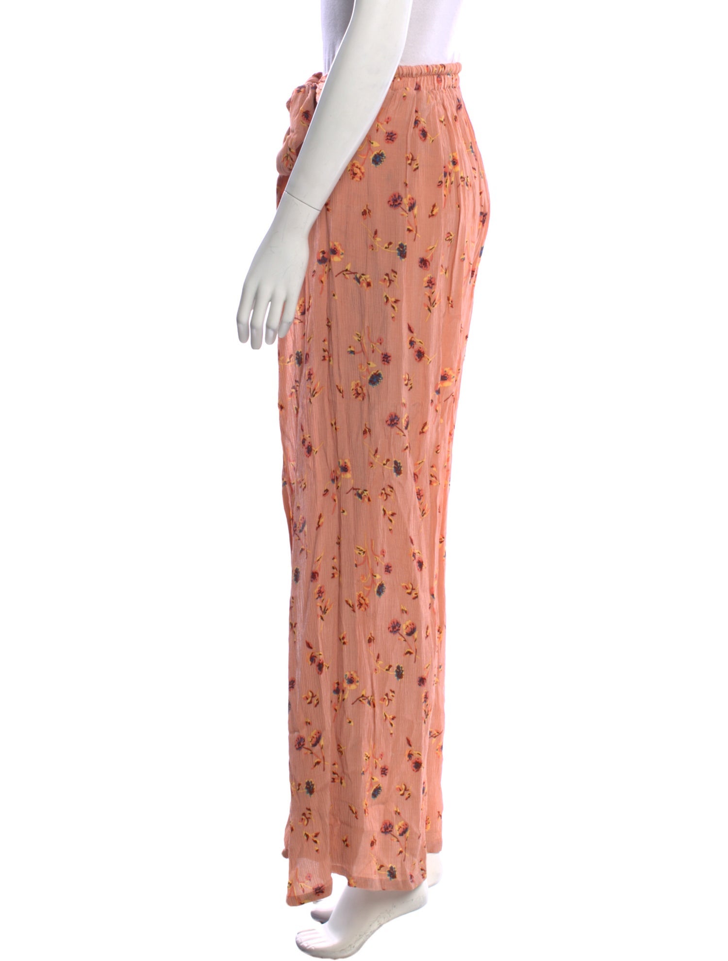 Faithfull The Brand Floral Print Wide Leg Pants