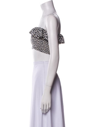 Faithfull The Brand Strapless Crop Top