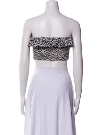 Faithfull The Brand Strapless Crop Top