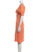 Faithfull The Brand Printed Knee-Length Dress