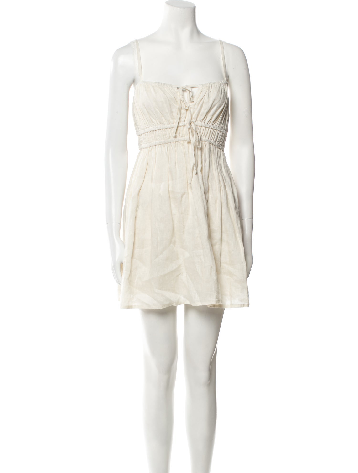 Faithfull The Brand Linen Mini Dress