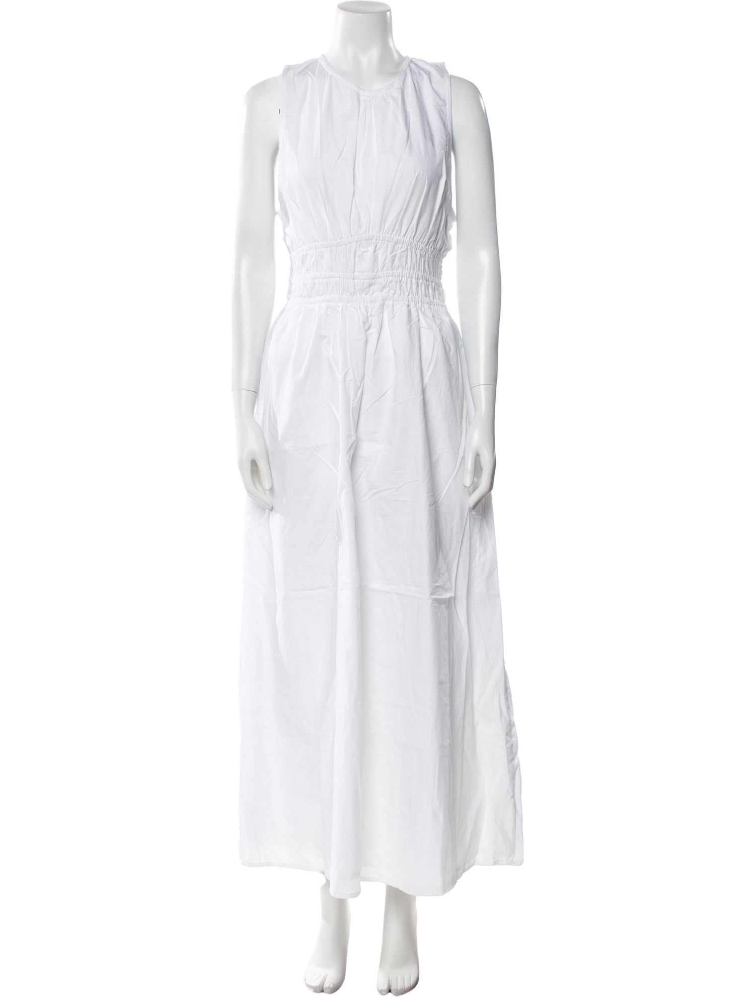 Faithfull The Brand Crew Neck Long Dress